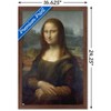 Trends International Mona Lisa by Leonardo da Vinci Framed Wall Poster Prints - 3 of 4