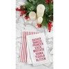 C&F Home Christmas Reindeer Names Cute Humor Cotton Flour Sack Kitchen Dishtowel - image 2 of 4