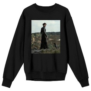 The Sandman Photographic Key Art Crew Neck Long Sleeve Women's Black Sweatshirt - 1 of 3