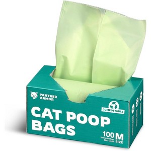 Panther Armor Strong Leakproof Dog Poop Bags - Reliable Poop Bags and Dog Bags Poop Collection Essentials - 1 of 1