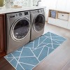 Sussexhome Non Skid Cotton Washable Laundry Room Indoor Runner Rug, 20" x 59" - 2 of 4