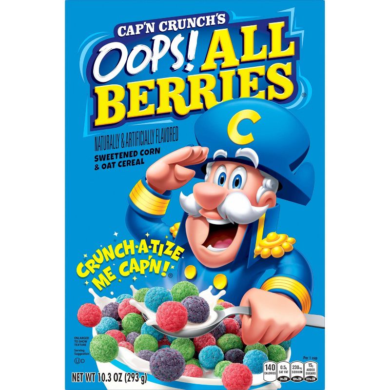 Cap&#39;n Crunch Oops All Berries - 10.3oz, 3 of 7
