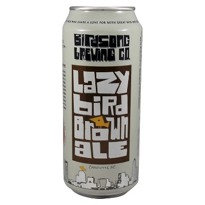 Birdsong Lazy Bird Brown Ale - 4pk/16 fl oz Cans