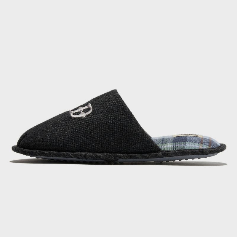 dluxe by dearfoams Men's Father's Day Dad Life Slippers - Black, 4 of 6