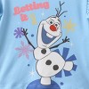 PATPAT Disney Frozen Toddler Girl 2pcs Naia? Olf Flutter Long-sleeve T-shirt with Skirt Set - 4 of 4