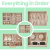 SONGMICS 5-Tier Jewelry Box with Glass Window Jewelry Storage Organizer with 3 Side Drawers & Big Mirror - 3 of 4