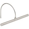 House Of Troy Advent Profile 16"W LED Satin Nickel Plug-In Picture Light - 2 of 2