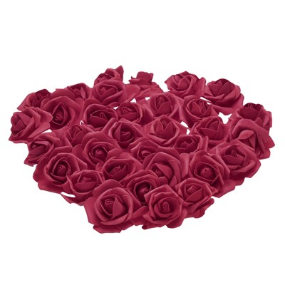 Unique Bargains Realistic Appearance Soft Texture Artificial Flower 100 Pcs
