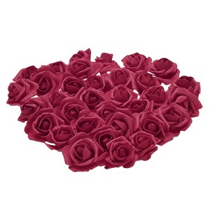 Unique Bargains Realistic Appearance Soft Texture Artificial Flower 100 Pcs - 1 of 4