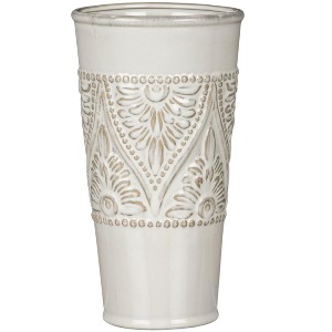 Sullivans 10" Vase, White - 1 of 1