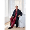 KingSize Men's Big & Tall Plaid Flannel Pajama Set - 4 of 4