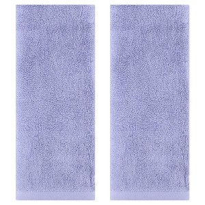 REGALWOVEN Cotton Soft Absorbent Embroidered Floral Hand Towel for Bathroom 14" x 31" 2 Pcs - 1 of 4