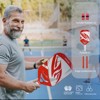Aukfa carbon fiber pickleball racket – 14mm polypropylene honeycomb core, UV frosting process, heat press molding, lightweight professional racket - 2 of 4