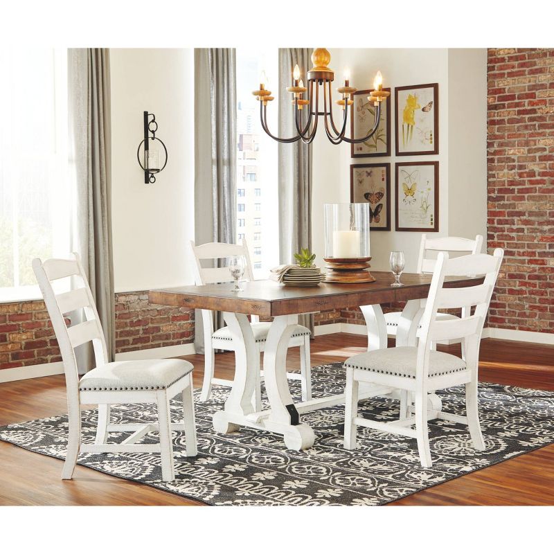 Set of 2 Valebeck Dining Room Chair White - Signature Design by Ashley, 5 of 7