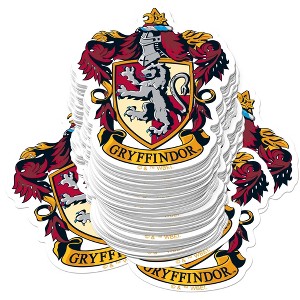 Harry Potter Gryffindor Crest 100ct Vinyl Large Deluxe Stickers Variety Pack - 1 of 4