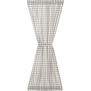 Annie Buffalo Grey Check Door Panel 72x40 - 1 of 4