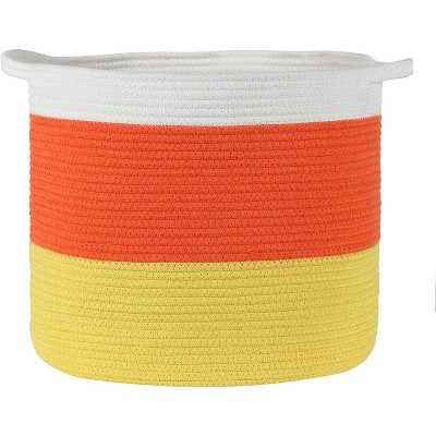 Decorative Coiled Rope Basket Cream - Brightroom™ : Target