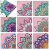 8 PCS Diamond Painting Corner Bookmark Triangle 5D DIY Page Book Marks Gifts For Craft Reading Lovers Women - 3 of 4