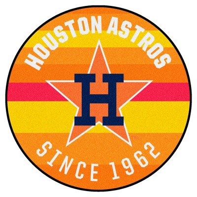 MLB Houston Astros 27"x27" 1984 Retro Collection Roundel Rug