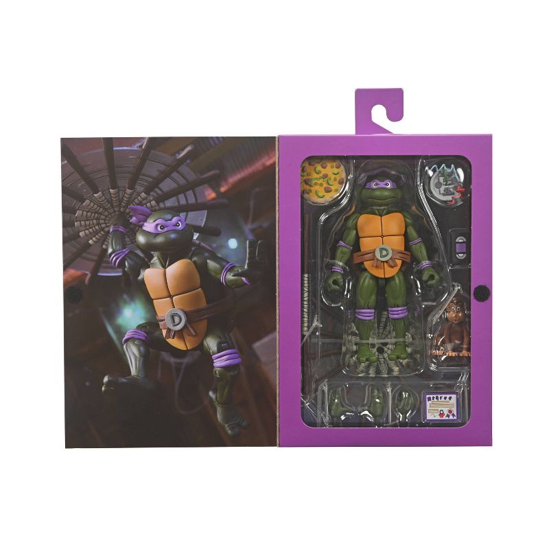 NECA Teenage Mutant Ninja Turtles Ultimate Donatello 7&#34; Action Figure, 2 of 7