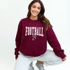 Simply Sage Market Women's Graphic Sweatshirt Varsity Football Babe - 2 of 4