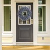 Unique Bargains Spring Farmhouse Front Door Artificial Wreaths for Wall Window Party Decor - image 4 of 4