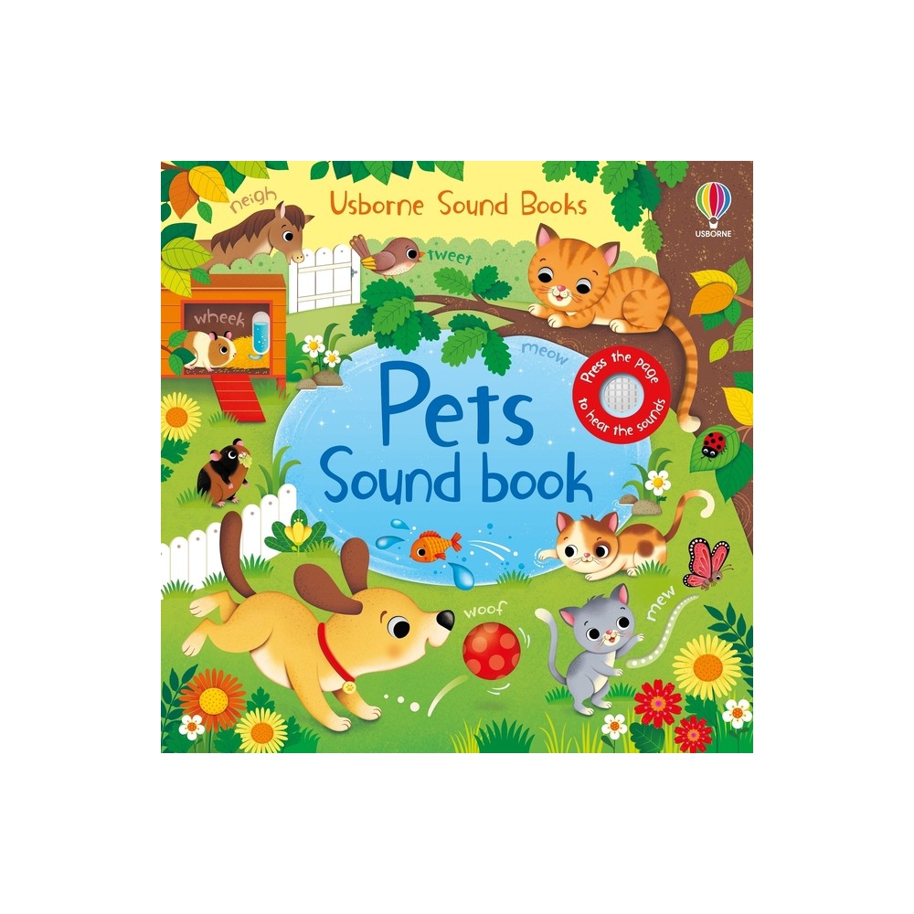 Pets Sound Book - (Sound Books) by Sam Taplin (Board Book)