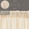 Tobacco Cloth Natural Panel Fringed Set of 2 84x40  VHC Brands - 3 of 4