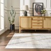 Hauteloom Mortye Cream & Blue Medallion Area Rug - 4 of 4
