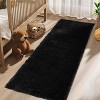 Runner Rug,Non-Slip Stain Resistant Fluffy Nursery Rug,Ultra Soft Shag Throw Carpet Solid Color Indoor Floor Carpet for Bedroom - 3 of 4