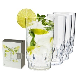 Viski Shatterproof Drinking Glasses - Acrylic - 1 of 4