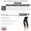Truform Women's 20-30 mmHg Medical Compression Tights, Footless Opaque Shapewear Support Pantyhose - 2 of 4