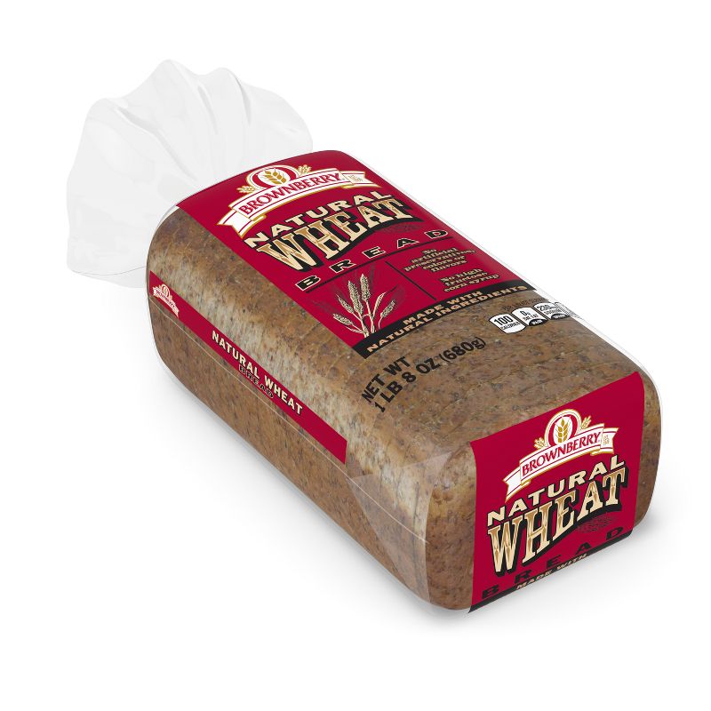 Brownberry Natural Wheat Bread - 24oz, 5 of 7