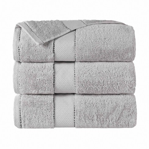 Set Of 4 Bath Towels, 100% Super Plush Premium Cotton - Becky Cameron