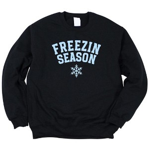 Simply Sage Market Women's Graphic Sweatshirt Freezin Season - 1 of 3