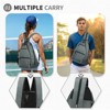 Unique Bargains Lightweight Durable Water Resistant Multi-Functional Tennis Pickleball Sling Bags - 2 of 4