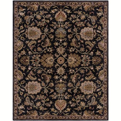 Mark & Day Maubeuge 7'6"x9'6" Rectangle Tufted Indoor Area Rugs Ink Blue: Wool, Stain-Resistant, Traditional, Medium Pile