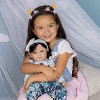 Adora Realistic Baby Doll Vintage Lace Toddler Doll - 20 inch, Soft CuddleMe Vinyl, Black hair, Brown Eyes - 2 of 4
