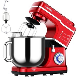 Stand Mixer 7.5 QT - 10-Speed Tilt Head Electric Kitchen Mixer with Stainless Steel Bowl, Egg Whisk/Dough Hook/Beater, Splash Guard - 1 of 4
