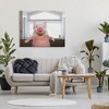 Stupell Industries Glam Pig in Lipstick Canvas Wall Art - 2 of 4