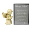 Roman 2.25 In Worry Angel Figurine Prayer Wings Figurines - 2 of 3