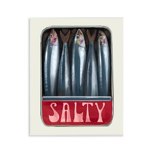 Stupell Industries Salty Sardines Can, 14" x 11" - 1 of 4