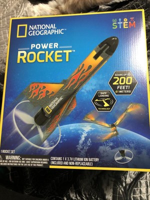 National Geographic Light-Up Air Rockets STEM Science Kit