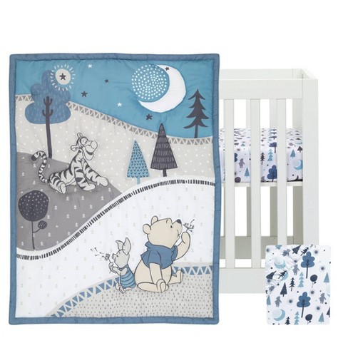 Lambs & Ivy Disney Baby Forever Pooh Mini Crib Bedding Set - 3pc : Target