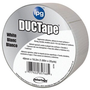 IPG JobSite 1.88 in. W X 20 yd L White Duct Tape - 1 of 1