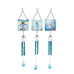 Beachcombers Coastal Stained Glass Chime A/3