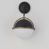 Maxim Lighting Duke 1 - Light Wall Light in  Black/Weathered Brass - 3 of 3