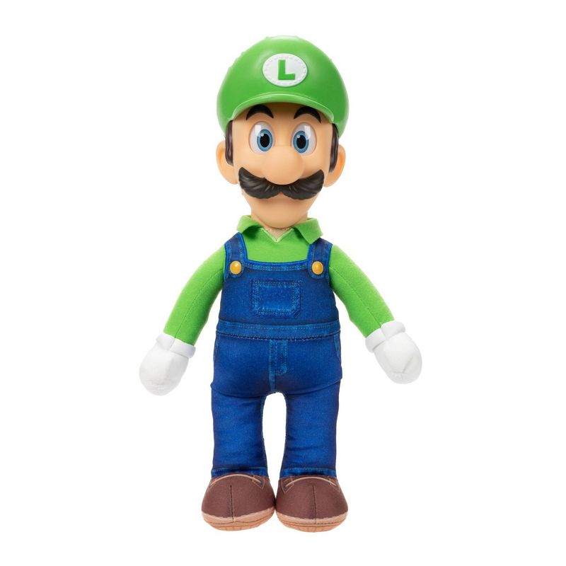 Nintendo The Super Mario Bros. Movie Luigi Poseable Plush, 3 of 12