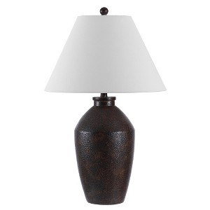 Rani Table Lamp - 29.5 Inch Height - TBL4365 - Brown - Safavieh - 1 of 3