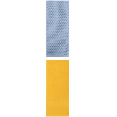 REGALWOVEN Solid Absorbent Soft Cotton Hand Towels for Bathroom Hotel and Spa 13" x 30" 2 Pcs